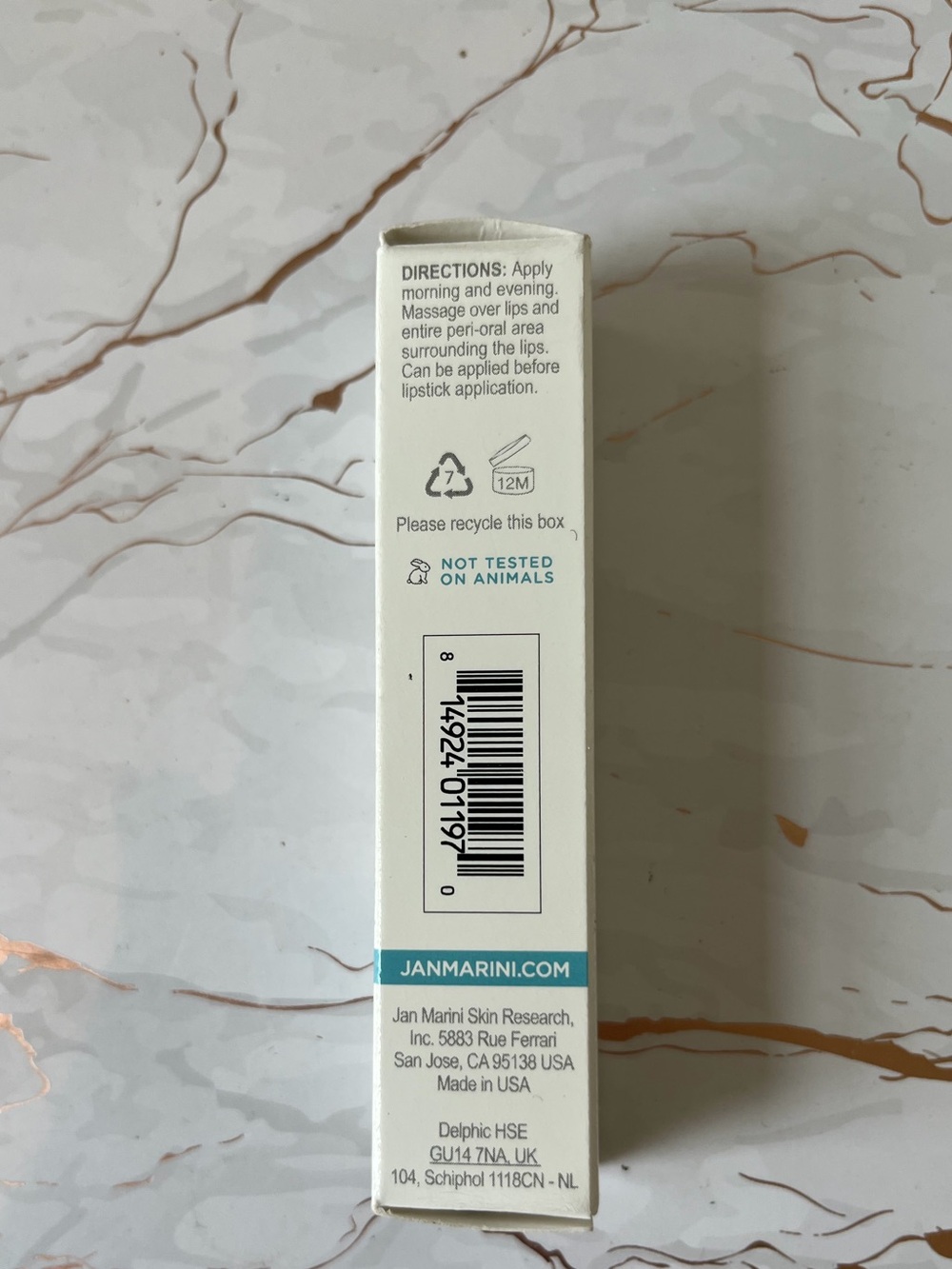 Jan Marini Hyla3D HA Lip Complex 0.5 oz 14g Hyaluronic Acid New in Box - Picture 3 of 6